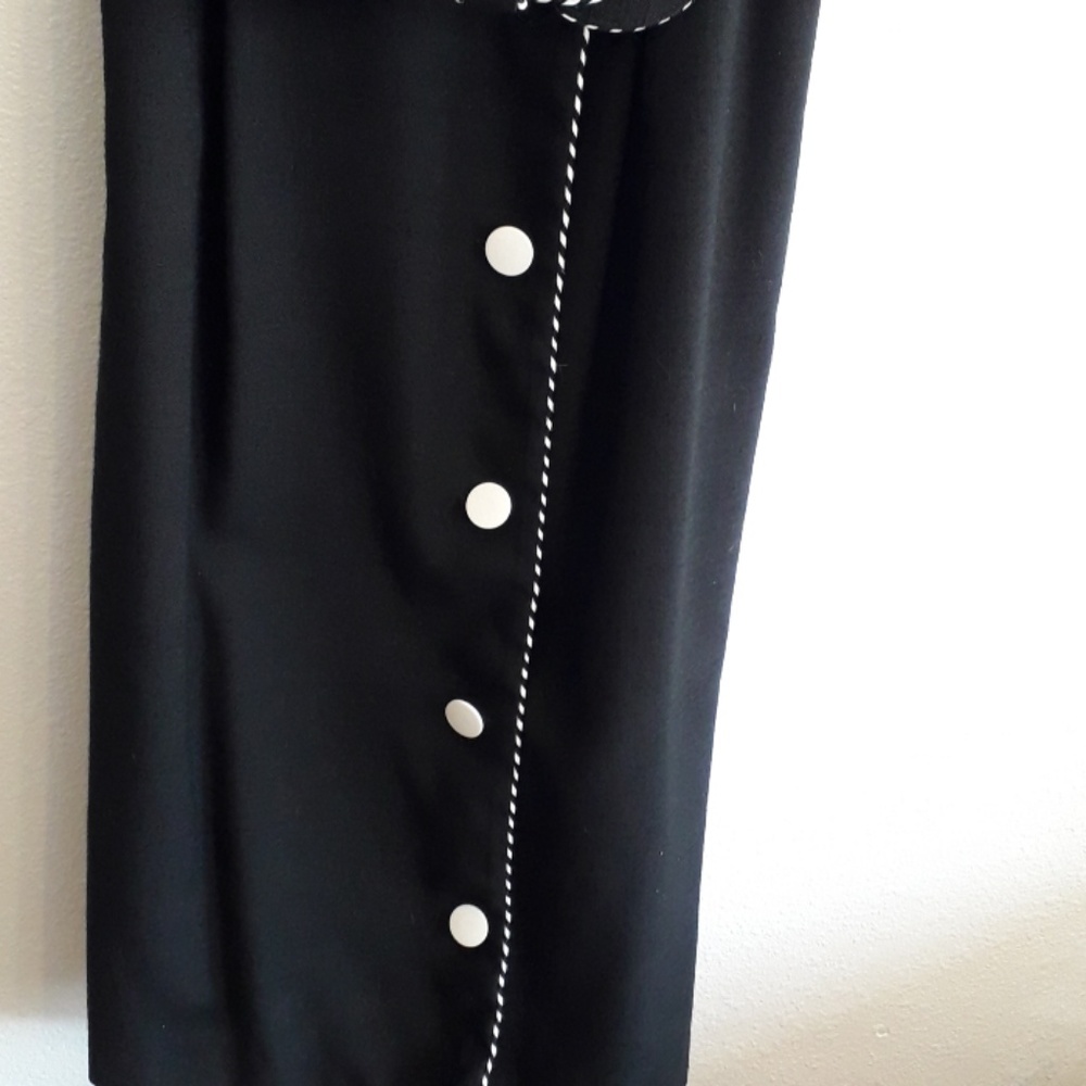 True Vintage 80's Megan Moore Retro Dress - Picture 6 of 9